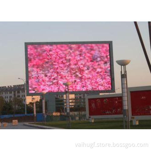 P12.5 Outdoor LED Signs Display Programmable 1R1G1B Constan